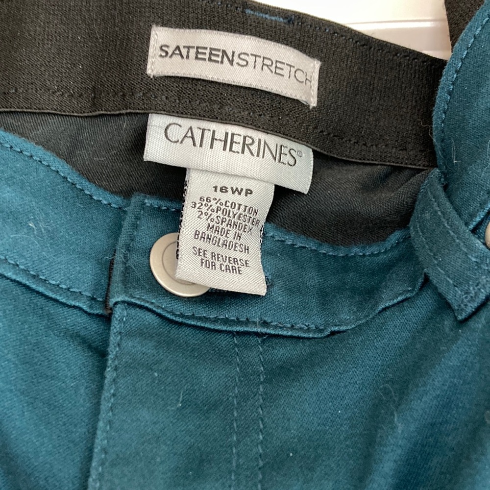 Catherines Blue Tailored Trousers - Picture 1 of 5